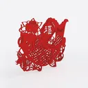 papercut-Happy Tiger Year  Right 45 Degree View