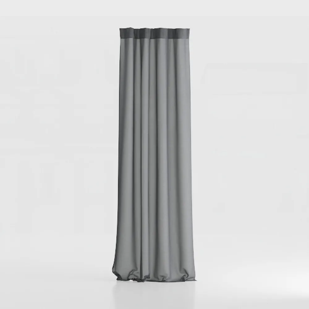 MIULEE Linen Pinch Pleated 100% Blackout Curtains 