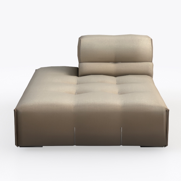 POVISON 31&quot; Modular Sectional Armless Sofa for Liv