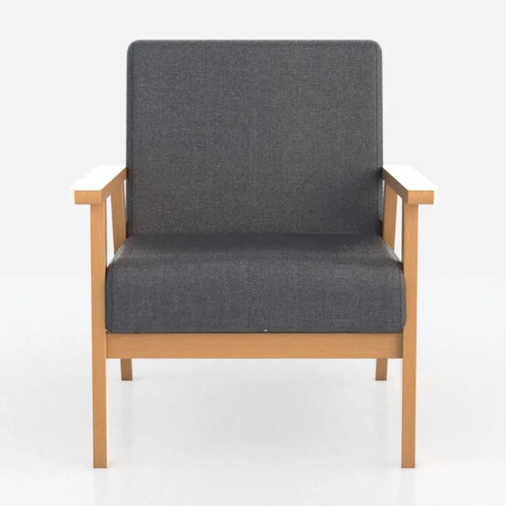 Accent Chair Mid-Century Modern Reading Armchair