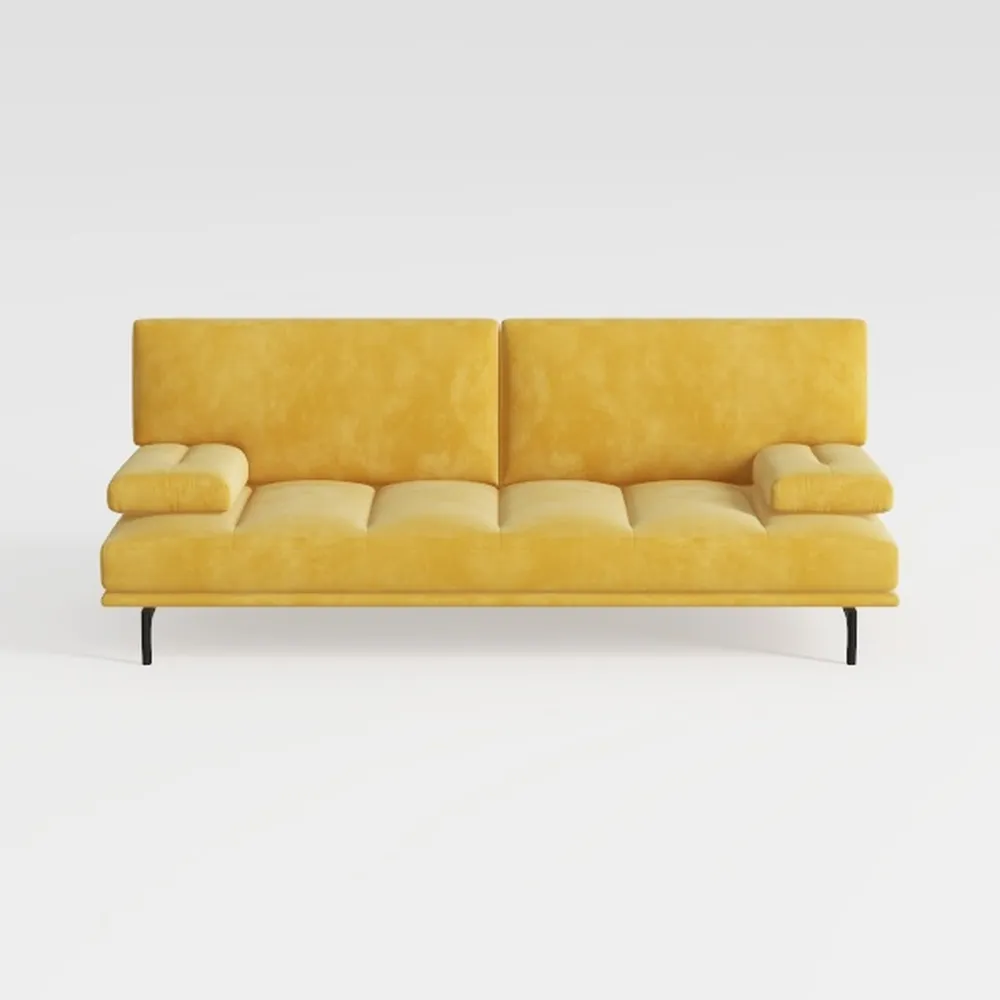 mopio 76.8" Futon Sofa Bed, Small Couch, Sleeper