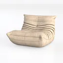 MAXYOYO Adjustable Floor Sofa Couch with Pillow Left 45 Degree View