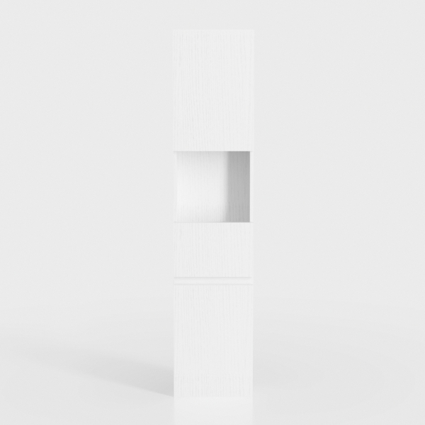 Tall Bathroom Storage Cabinet with 2 Doors, 67&quot;