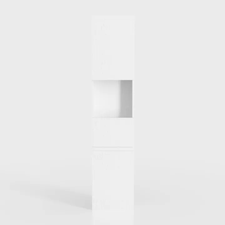Tall Bathroom Storage Cabinet with 2 Doors, 67"