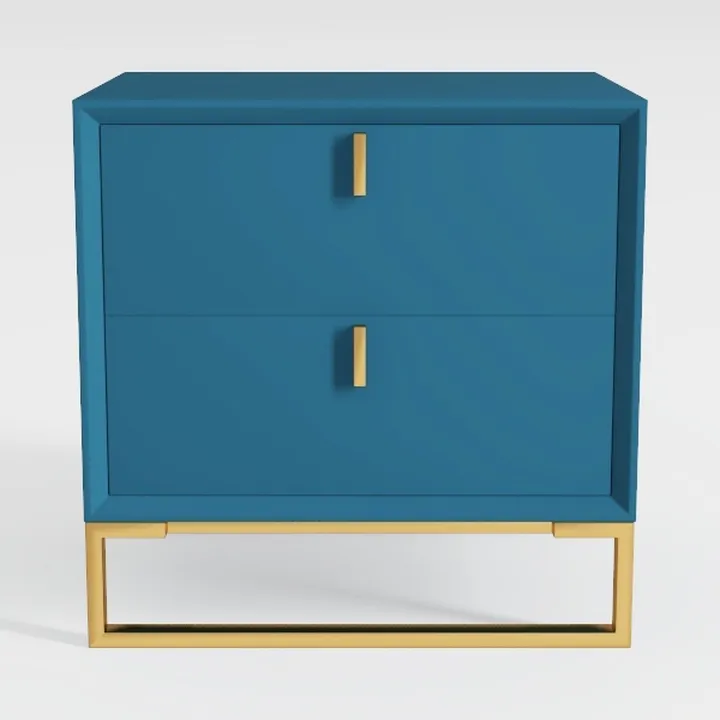 Nordic Nightstand Simple Modern Green Bedside