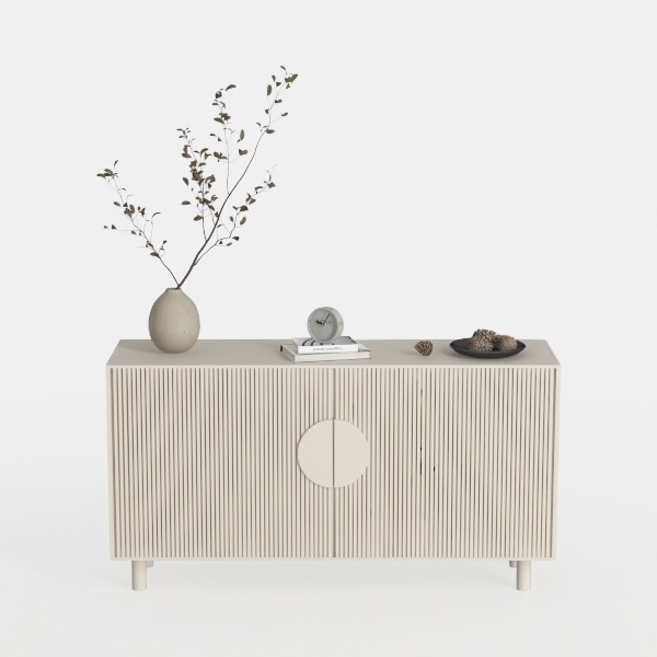 65&quot; Buffet Cabinet with Storage, Sideboard Cabinet