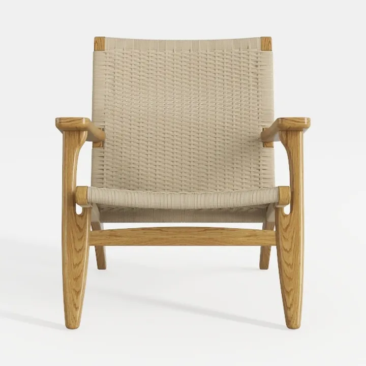 Outsunny Outdoor Rocking Chair Set of 2, Acacia