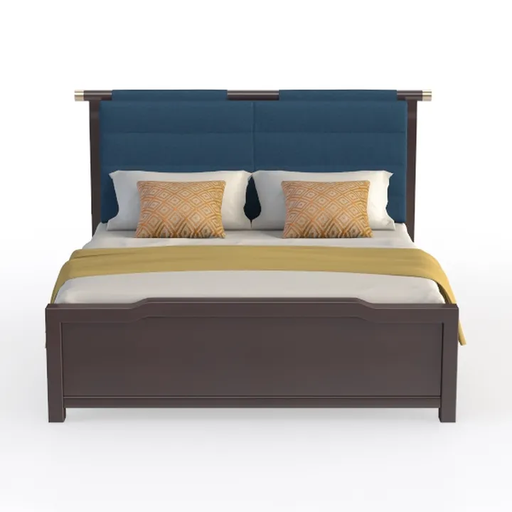 Origins by Alpine Trig Queen Wood Panel Bed in Ant