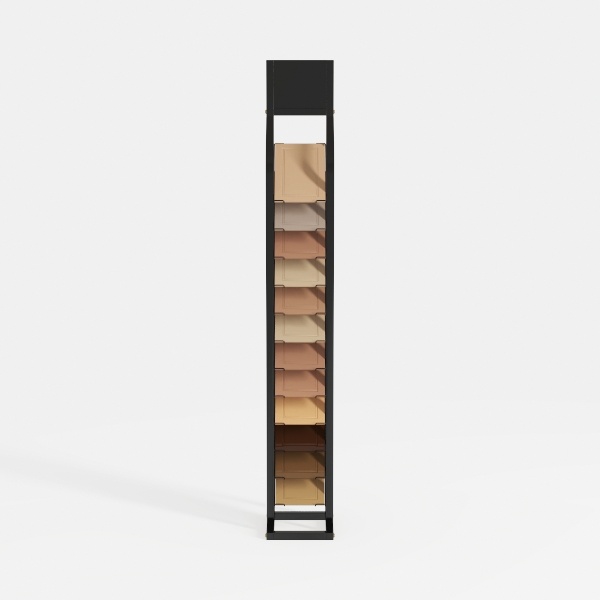 Yoobure Corner Shelf Stand, 5-Tier Bookshelf with