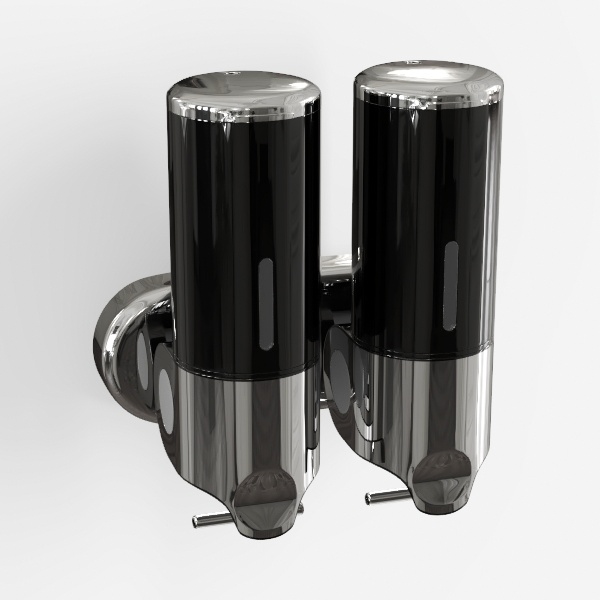 bathroom deco-Red & Black