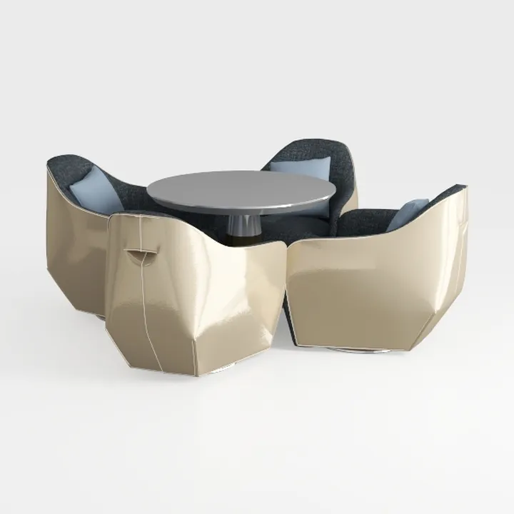 leisure area table & chairs-Workspace