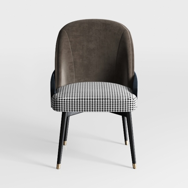 Meridian Furniture 811Navy-C Belle Collection