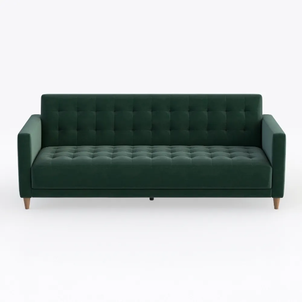 IPKIG 72" Futon Sofa Bed, Convertible Sleeper Sofa