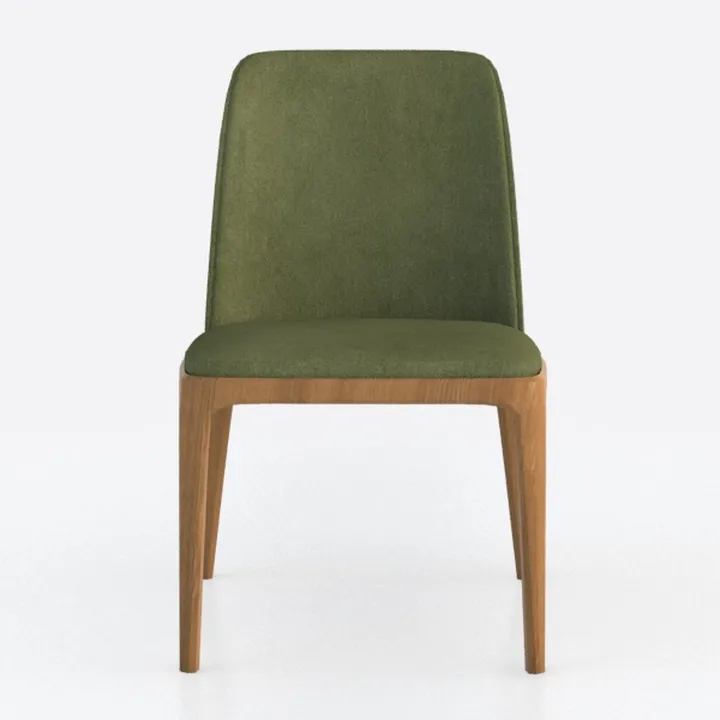 COLAMY Upholstered Dining Chairs Set of 4, Mid