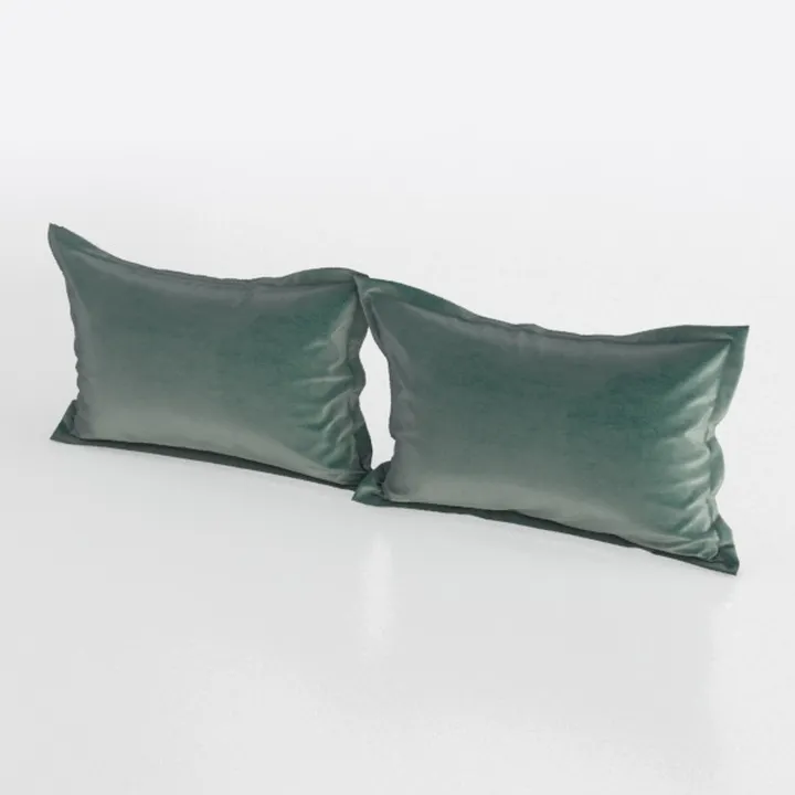 JOJOGOGO Green Outdoor Lumbar Pillow Covers 12x20