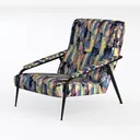 Goplus Beach Chair, Folding Backpack Beach Chairs Left 45 Degree View