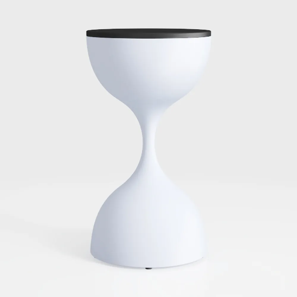 Wolkemer 4PCS 24x43 Inch Grey Round Cocktail