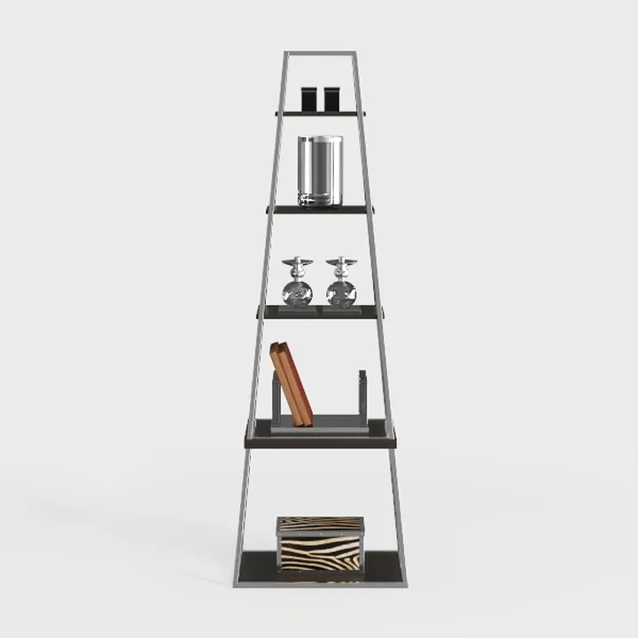 Hoctieon Corner Shelf, 5-Tier Corner Bookshelf, 