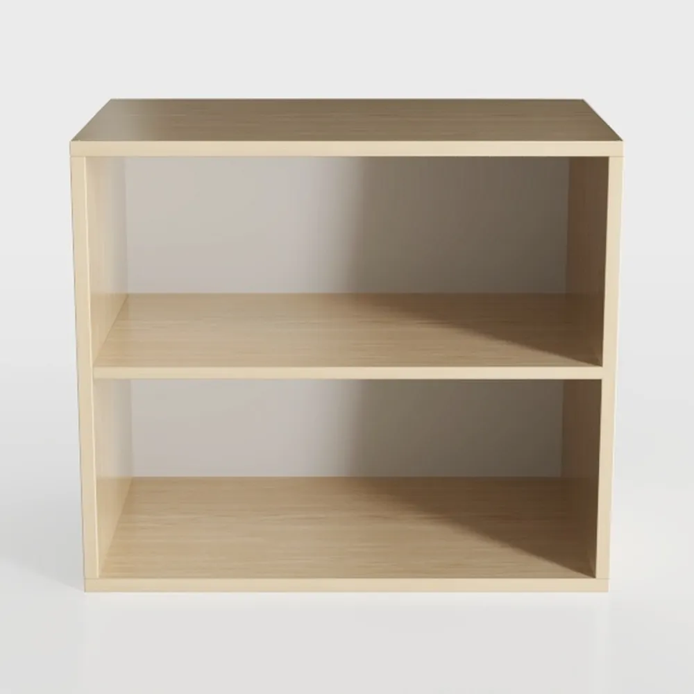 Daycare Shelves for Kids, Bookcase with 2 Shelves