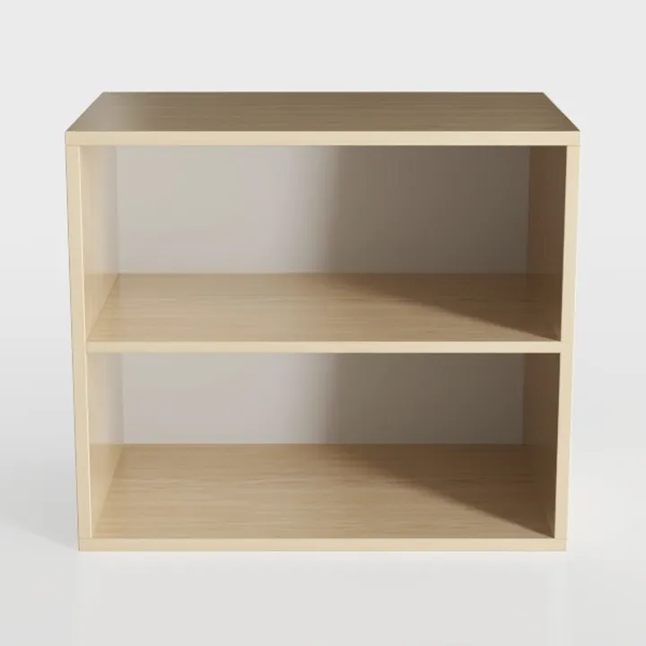 Daycare Shelves for Kids, Bookcase with 2 Shelves