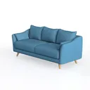 CosmoLiving by Cosmopolitan Upholstered 3-Seater S Left 45 Degree View