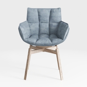 Fabric Accent Chair, Modern Cozy Vanity Chair with