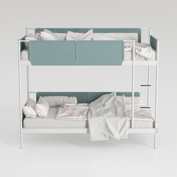 QUJEON Bunk Bed Twin Over Twin,Bunk Beds for Kids 