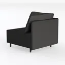 SUYOLS Folding Sofa Bed with Pillow- Convertible C Left 45 Degree View