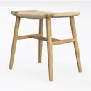 Maven Lane 31" Sophia Backless Bar Stool Left 45 Degree View