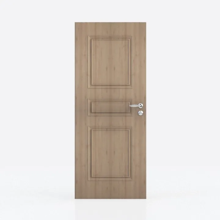 VEVOR 6.6FT Brushed Nickel Sliding Barn Door