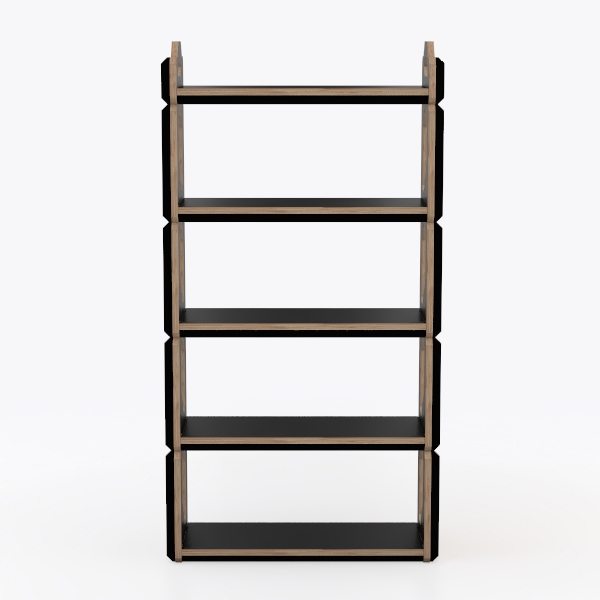 VASAGLE 6-Tier Tall Bookshelf, Bookcase, Large Met