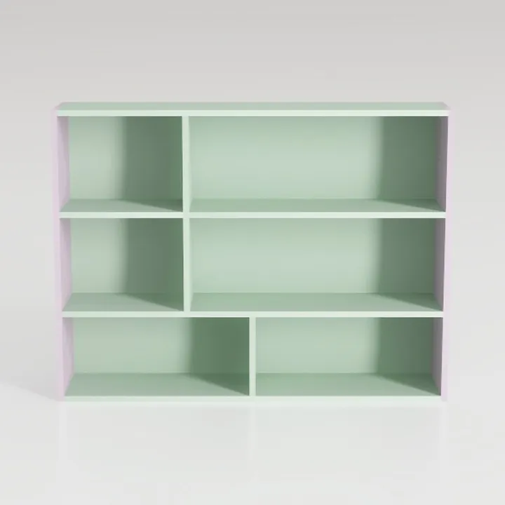 IOTXY Wooden Open Shelf Bookcase - 3-Tier Floor