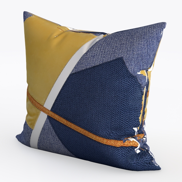 Outdoor Pillow Covers 18x18 Set of 2 Navy Blue