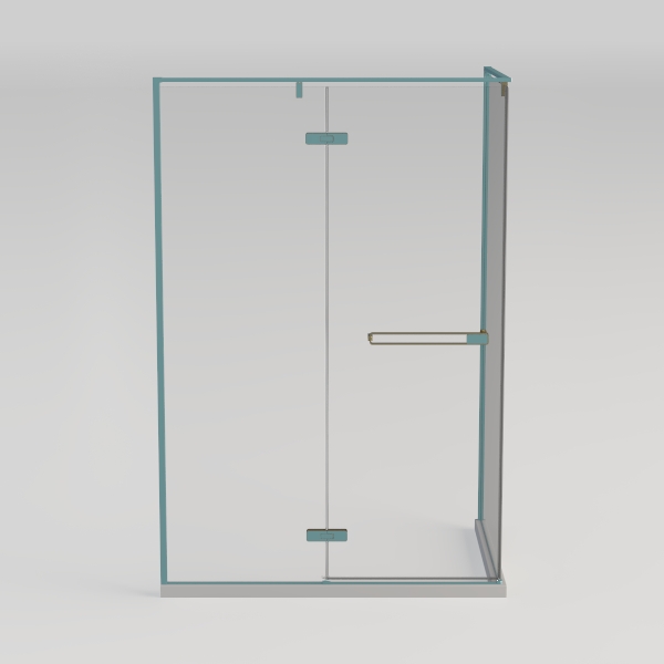 Shower Screen 36 in. x 76 in. Fully Frameless