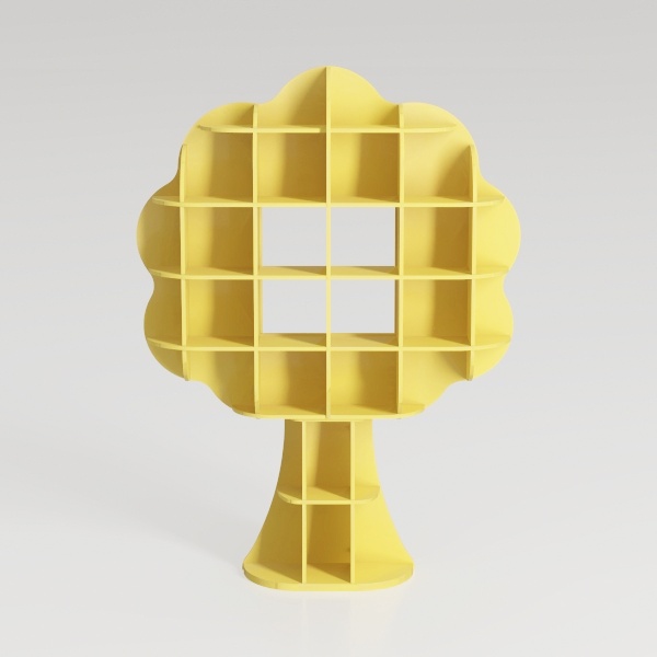 Kids Bookshelf - Wooden Kids Bookcase, Tree