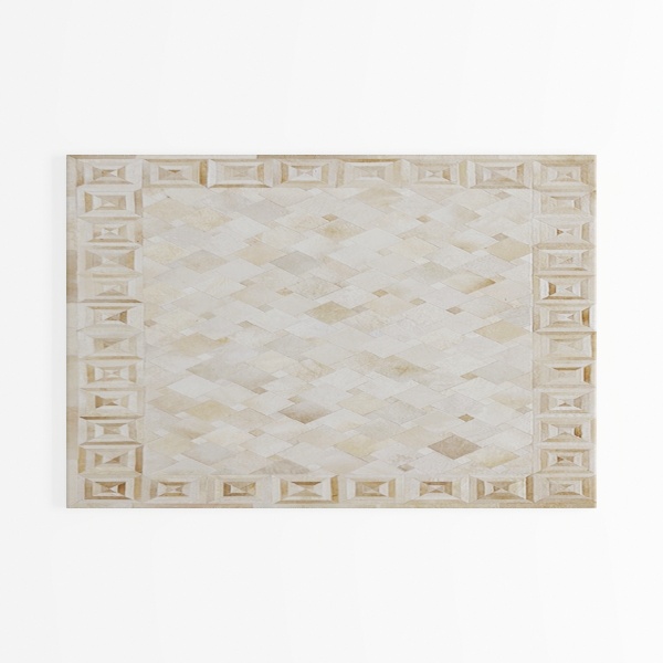 Lahome Boho Purple Floral 5x7 Area Rugs, Machine