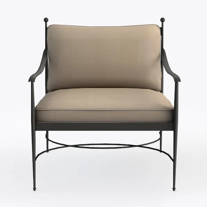 Korser Sling Accent Chair for Living Room, Mid Cen