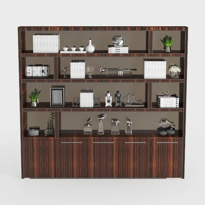 Rustic Kids Bookshelf Wood Montessori Toy Storage