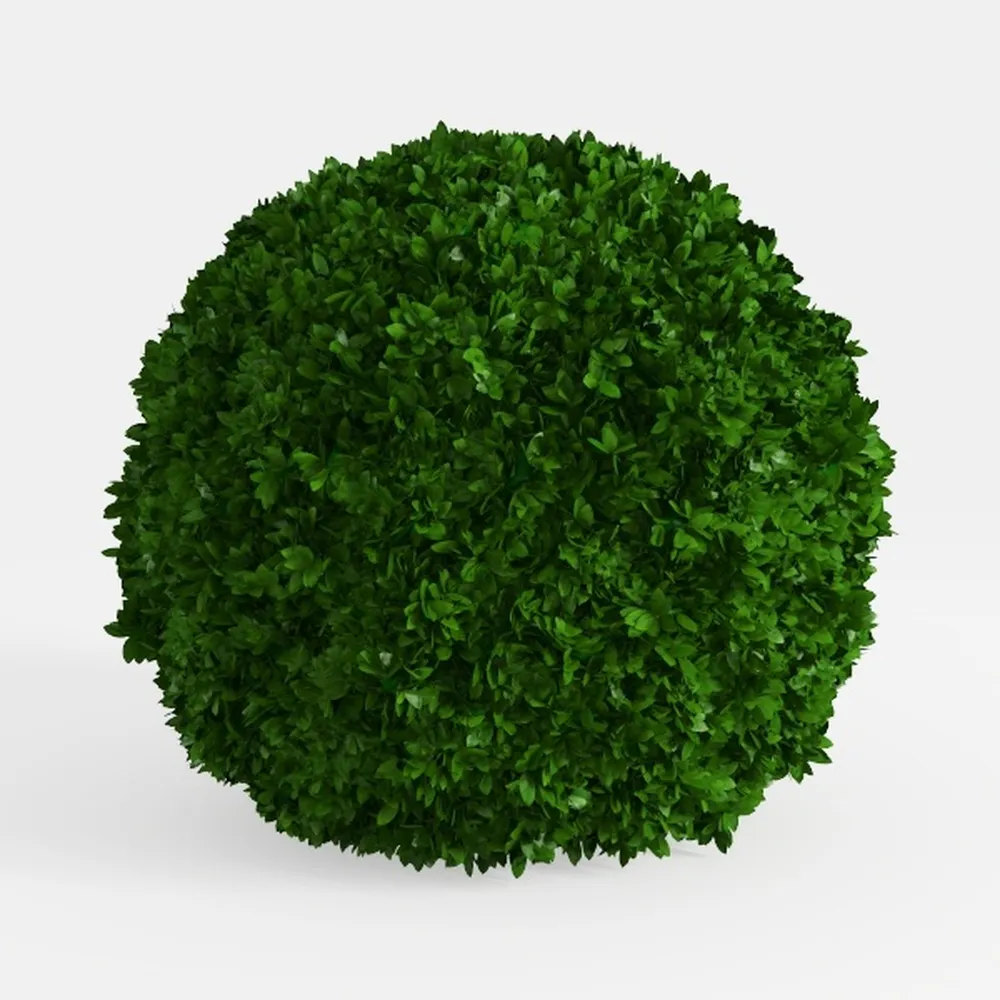 19 Inch 2 PCS 8 Layers Leaves Artificial Plant Top