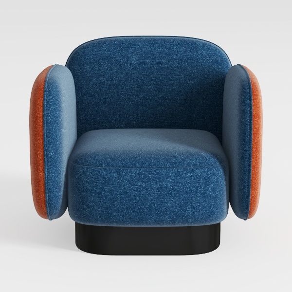 Swivel Accent Chair, Modern Barrel Chair with