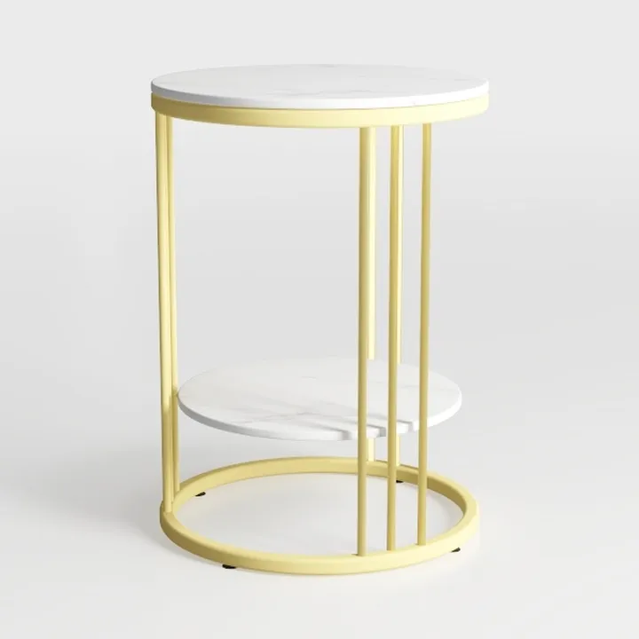 Easy Paws C Table Side End Table, Small Round