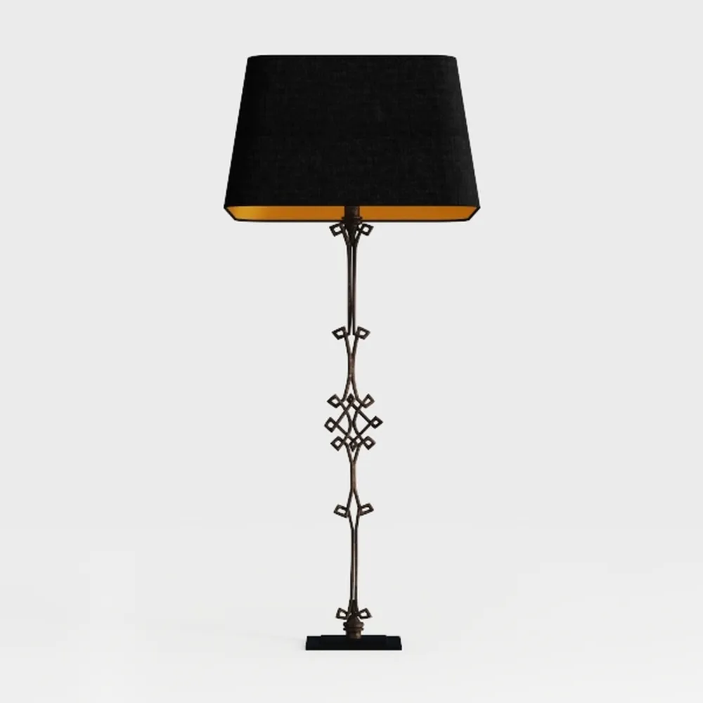 B&R Lighting Solar Outdoor Floor Lamp with Table