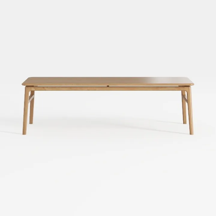 CraftThink Modern Wood Writing Desk, H-Shape Offic