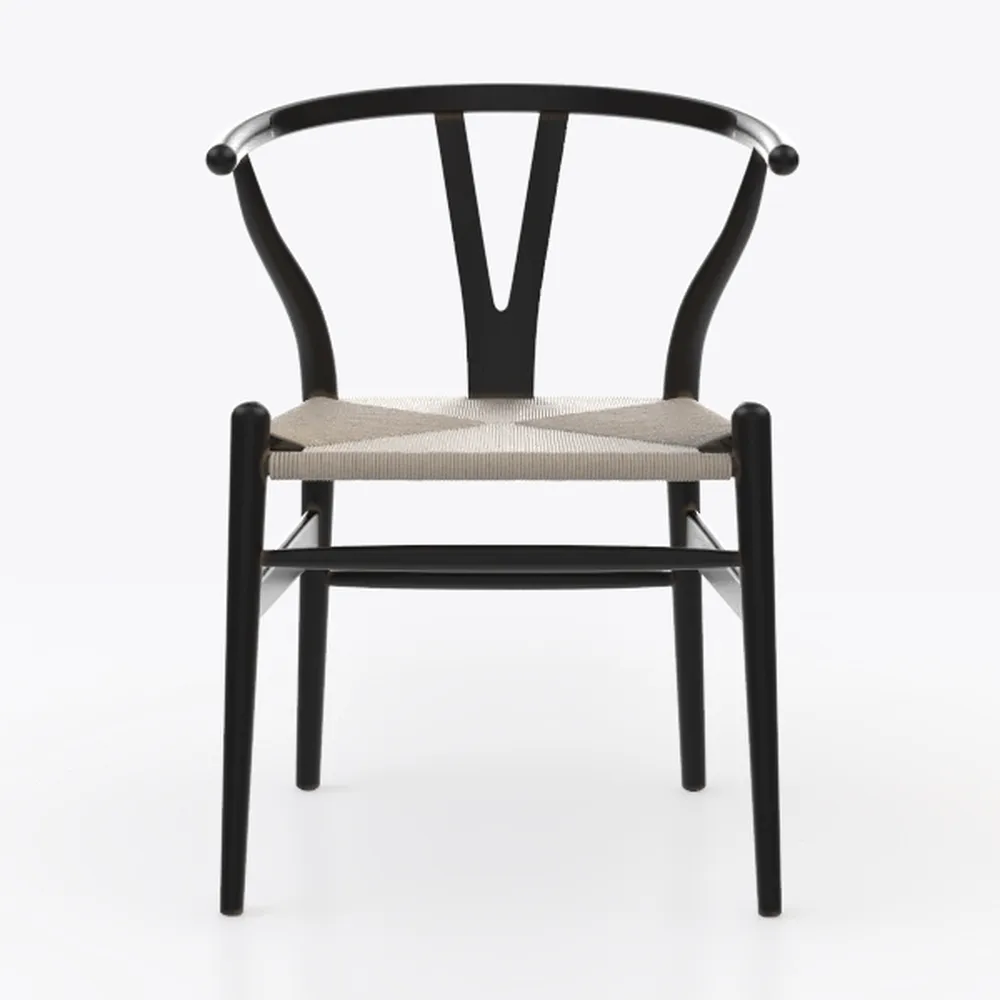 LKOP Set of 2 Weave Chair Metal Legs Dining Chair
