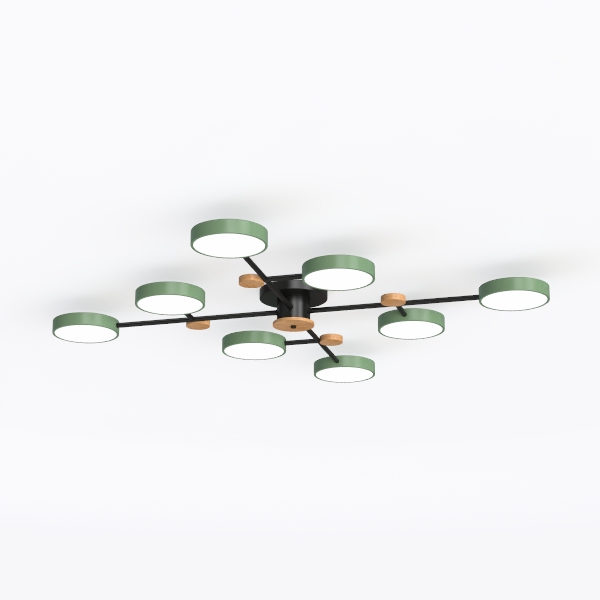 LED Flush Mount Ceiling Light Fixture with 3000K