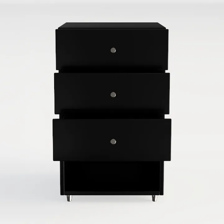 DEVAISE 3-Drawer Slim File Cabinet, Vertical