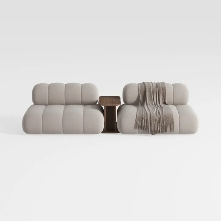 Curved Sectional Sofa Set - Comfortable Sectional