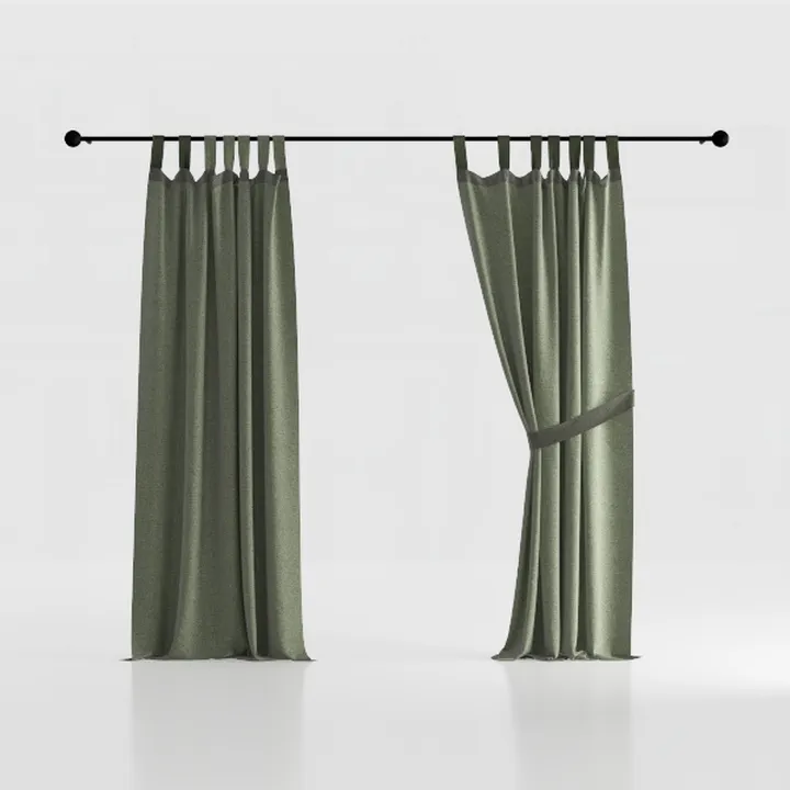 RYB HOME Sage Green 100% Blackout Curtains for 