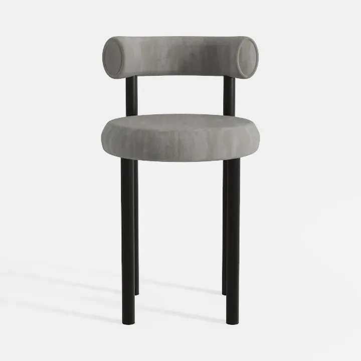 Amisco Lars Dining Chair with Wood Backrest