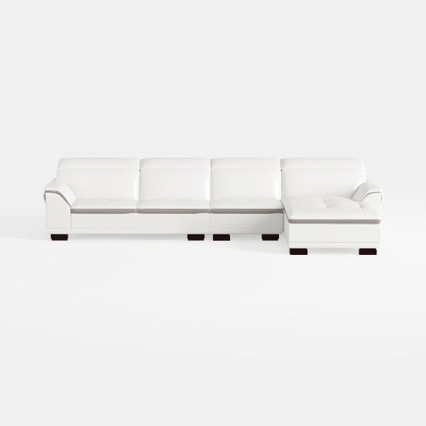 Glory Furniture Riveredge Faux Leather Sectional